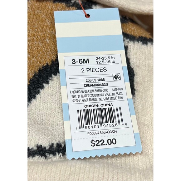 Baby Reindeer 2 pc. Sweater Set - Infant Boys - Size: 3-6M - Picture 4 of 4